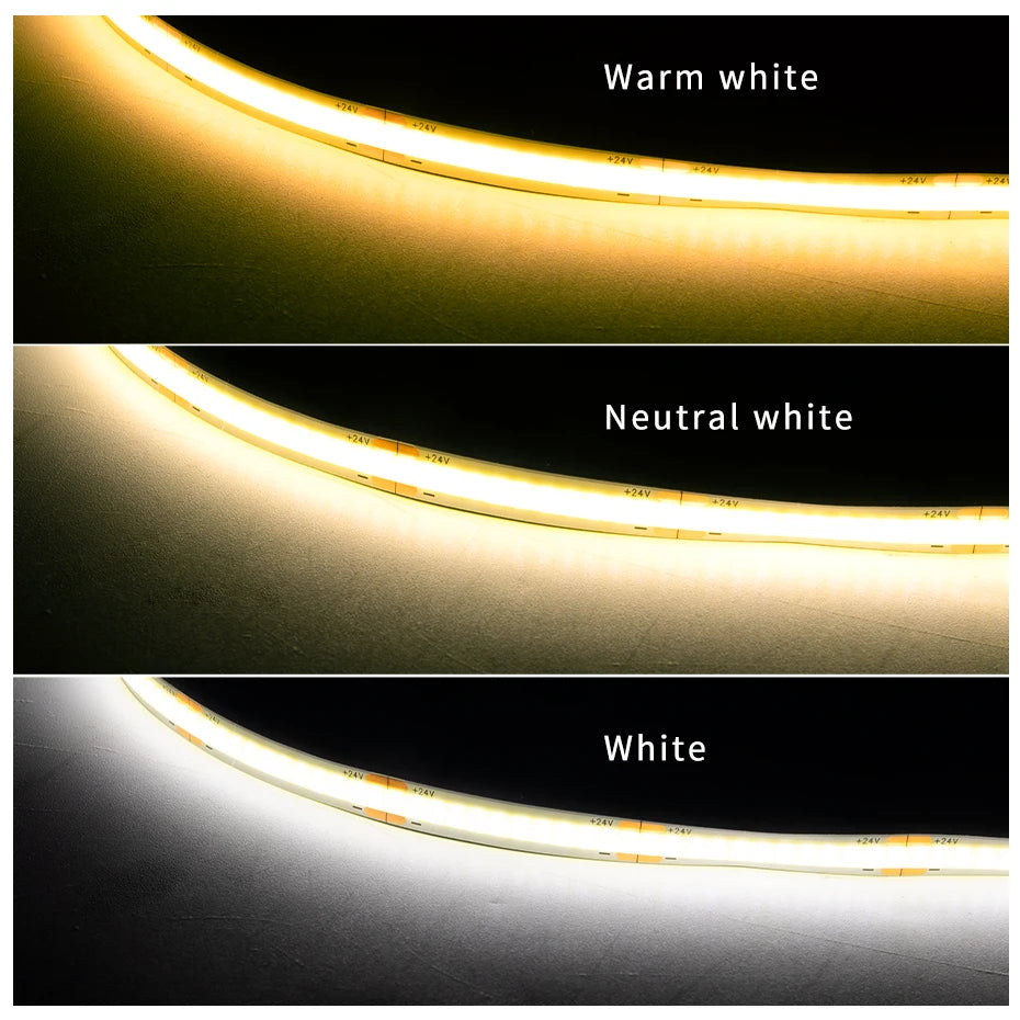 DC 24V COB LED Strip Light AU EU US UK Plug with Door Motion Sensor Control Led Cabinet Lamp for Showcase Wardrobe Lighting