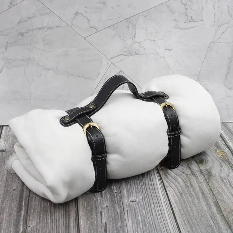 Yoga Mat Carries Camping Travel Rug Blanket Motorcycle Bedroll Strap