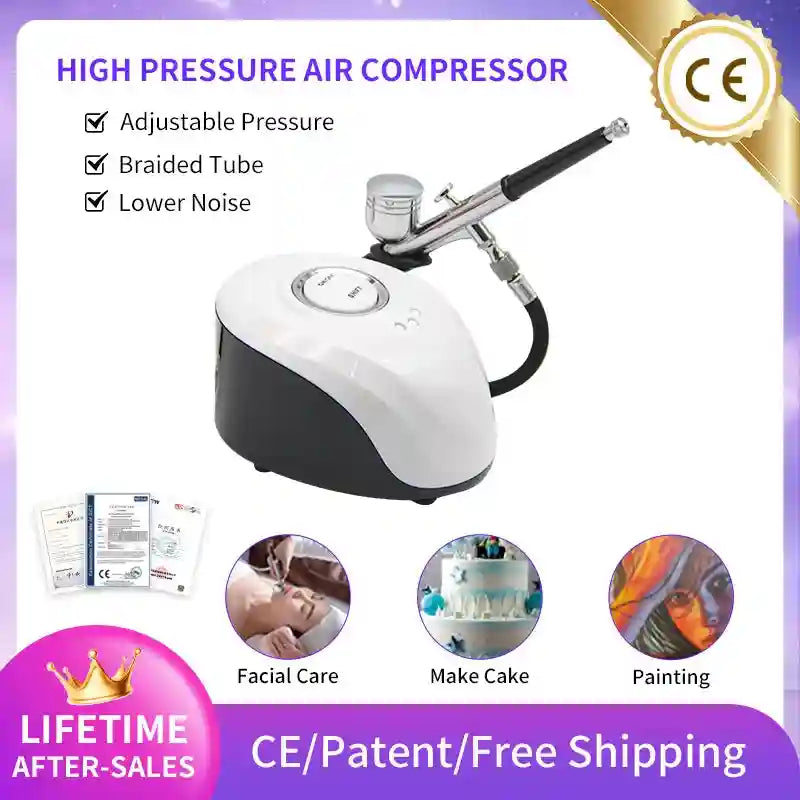 Oxygen Facial Machine: Deep Skin Cleaning & Rejuvenation System Eye Massage Instrument Tidesmit