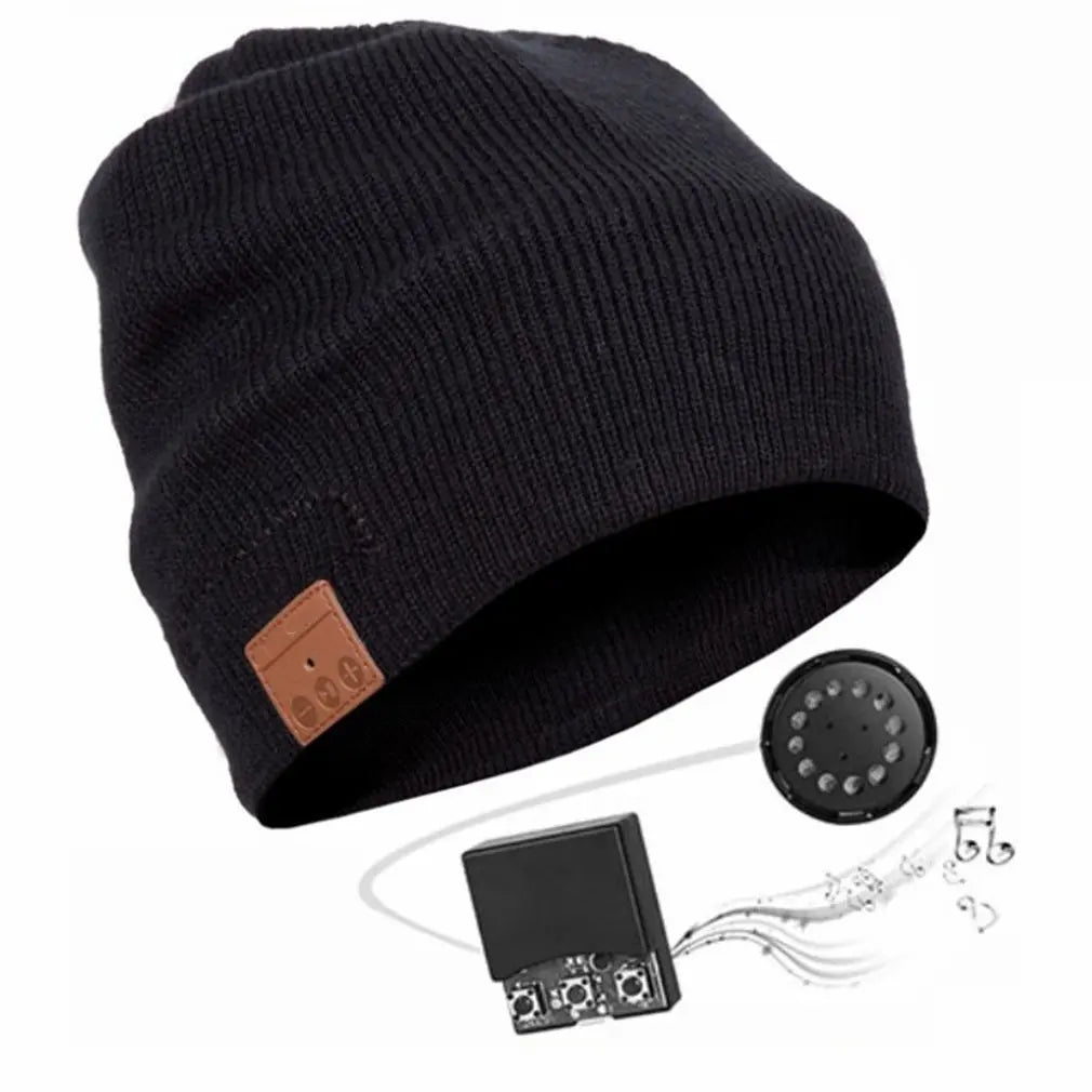 Bluetooth Headband Hat - Wireless Music Beanie with Hands-Free Audio Tidesmit