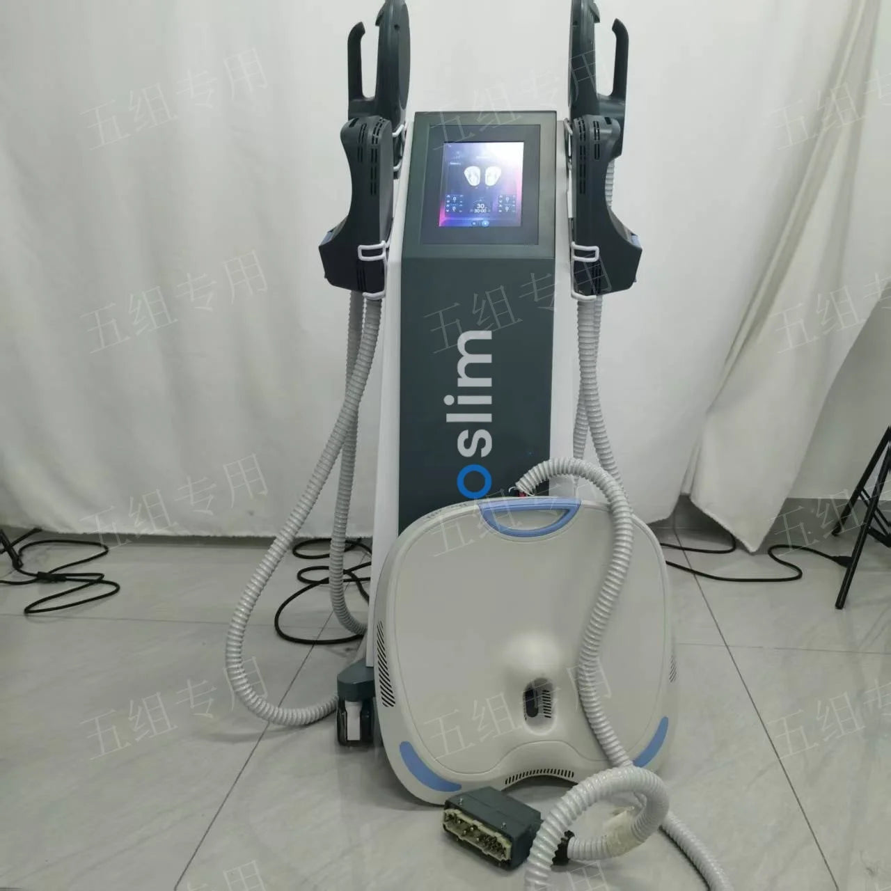 EMS Muscle Sculpting Machine | 6500W RF Body Toner by Tidesmit Body Shaping Massage Equipment 5 handles RF 1 Tidesmit