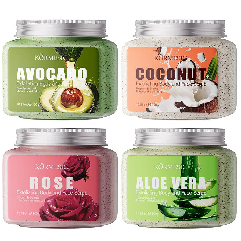 Avocado Facial Scrub & Moisturizing Cream - Natural Exfoliation Care Scrubs Treatments Tidesmit