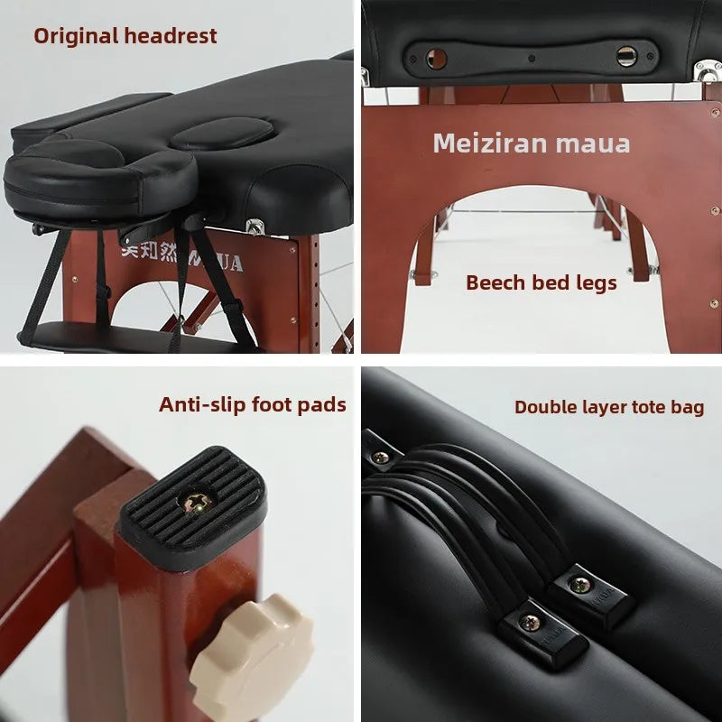 Portable Massage Table Foldable Bed for Professional Muscle Relief Massage Chairs Tidesmit