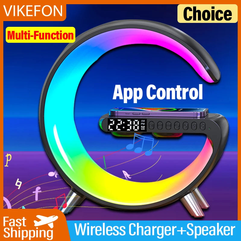 Wireless Bluetooth Speaker and Charging Station | Tidesmit Tech Tidesmit
