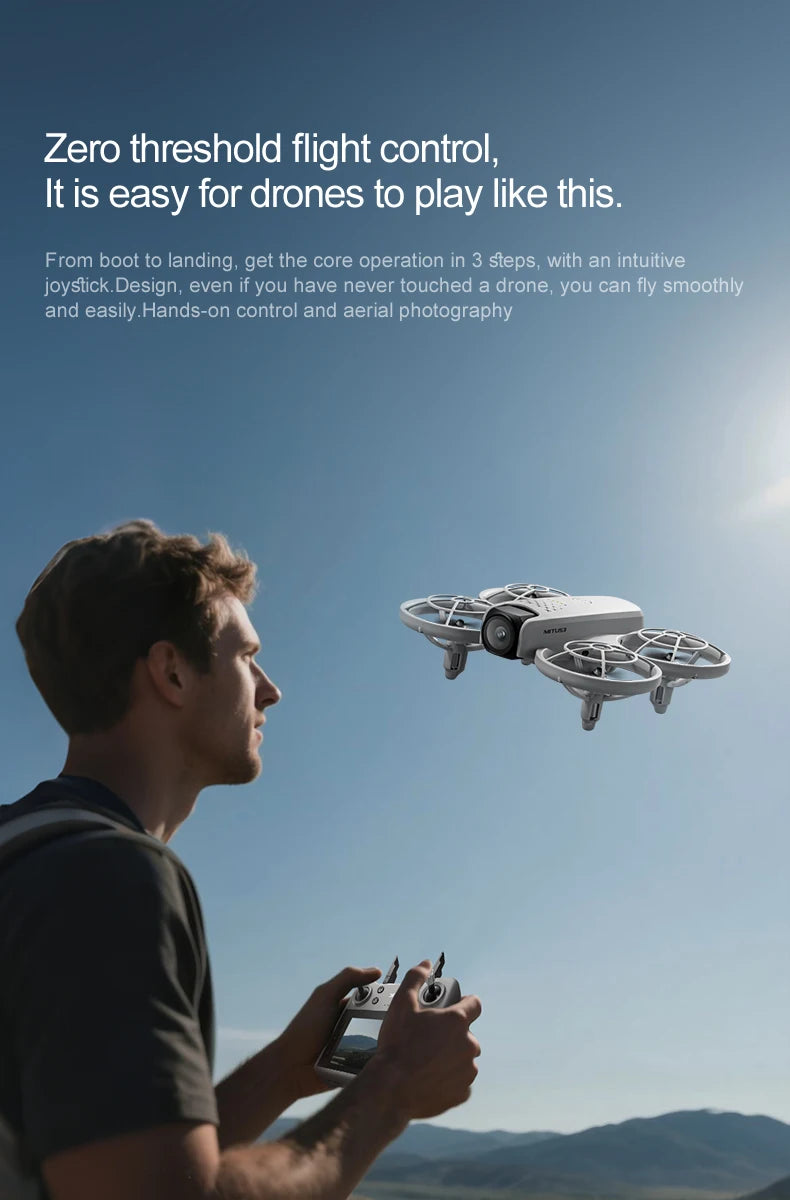 GPS Drone with 8K Camera - Foldable Aerial Quadcopter by Tidesmit Tidesmit