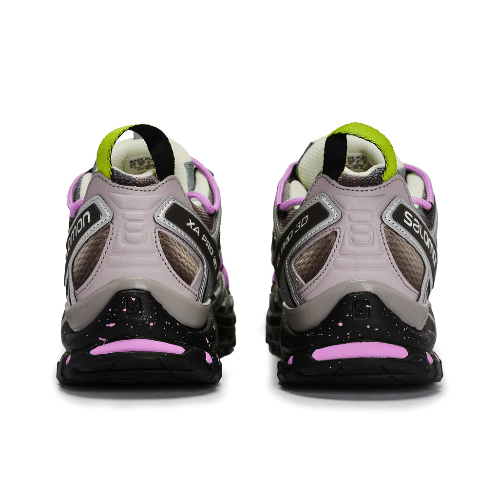 POIZON SALOMON XA PRO 3D Abrasion Resistant Abrasion Resistant Low top Running Shoes Unisex Silver Gray Black Pink