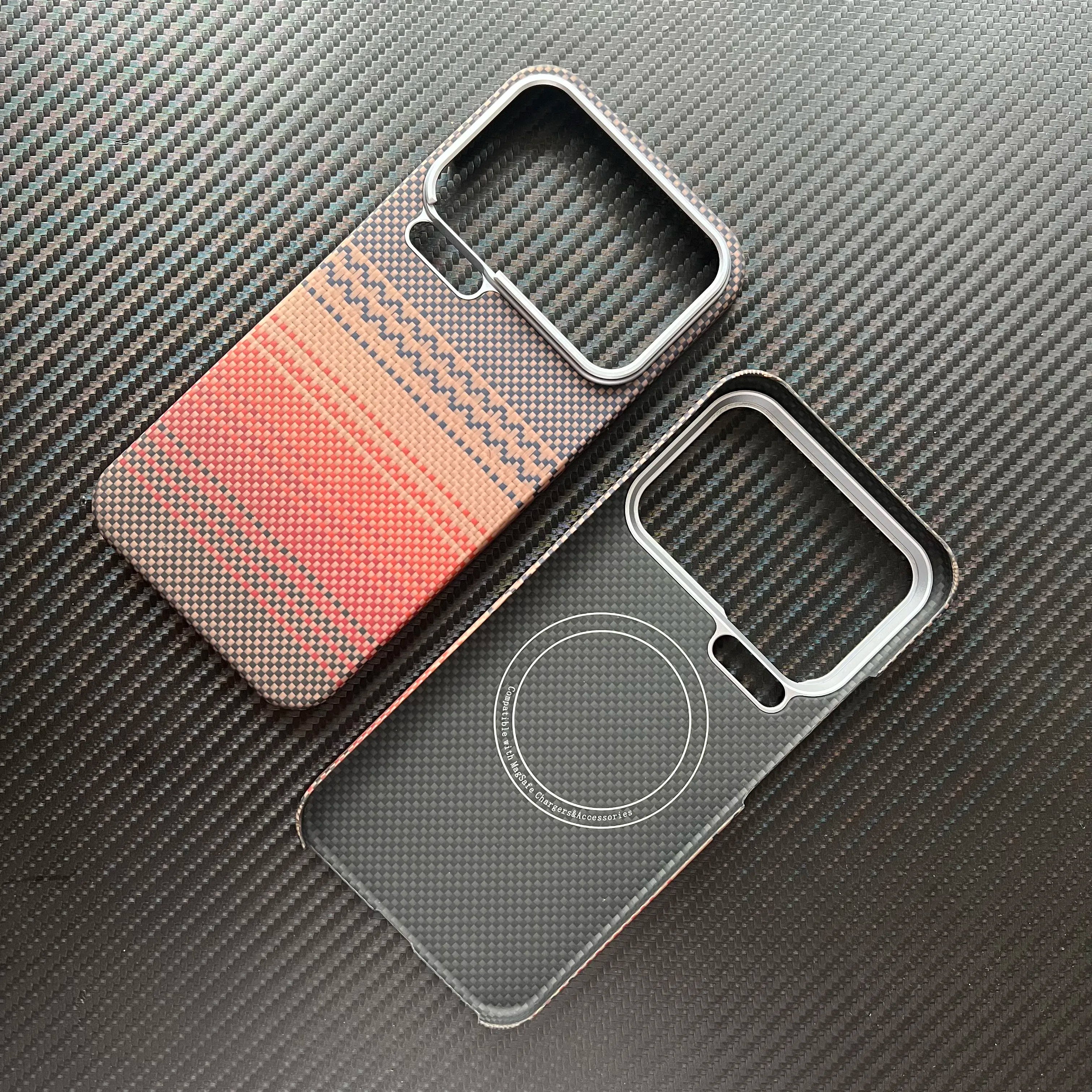 Xiaomi 17 Pro Max Kevlar Case - Slim Fit Magnetic Aramid Fiber Cover Tidesmit