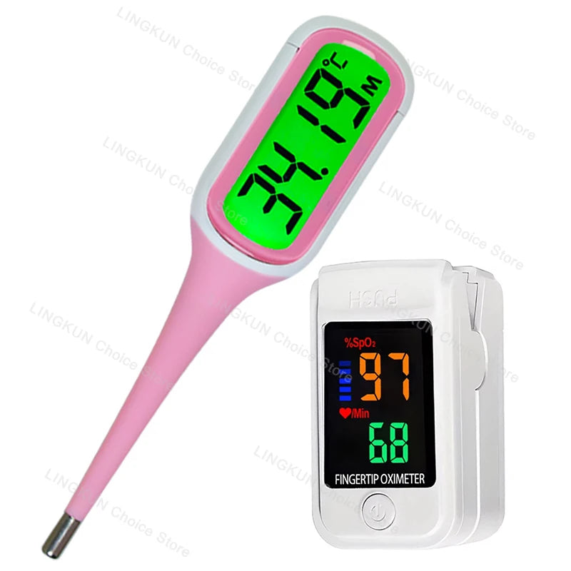 Hot Baby Digital Underarm Electronic Thermometer 8 Seconds Fast Measurement Celsius Fahrenheit Soft Head Oral Body Temperaturer
