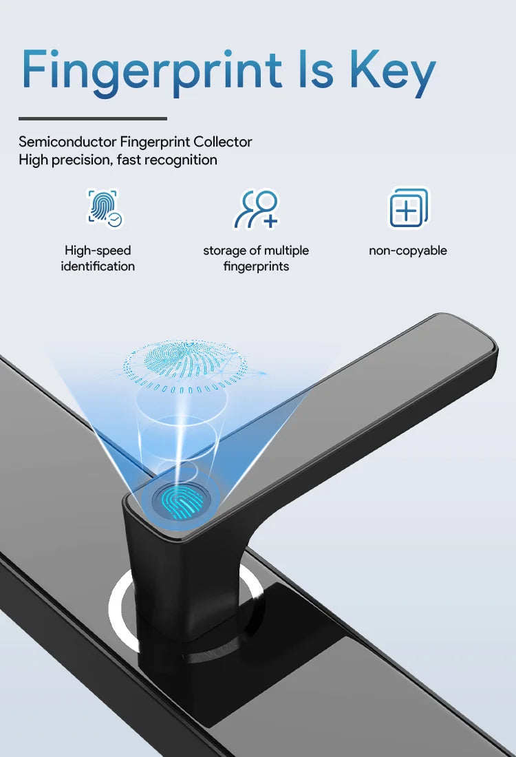 Security Residential Electronic Lock Serure De Porte Cerradura Inteligente Para Puerta Digital Tuya Smart Door Lock With Camera