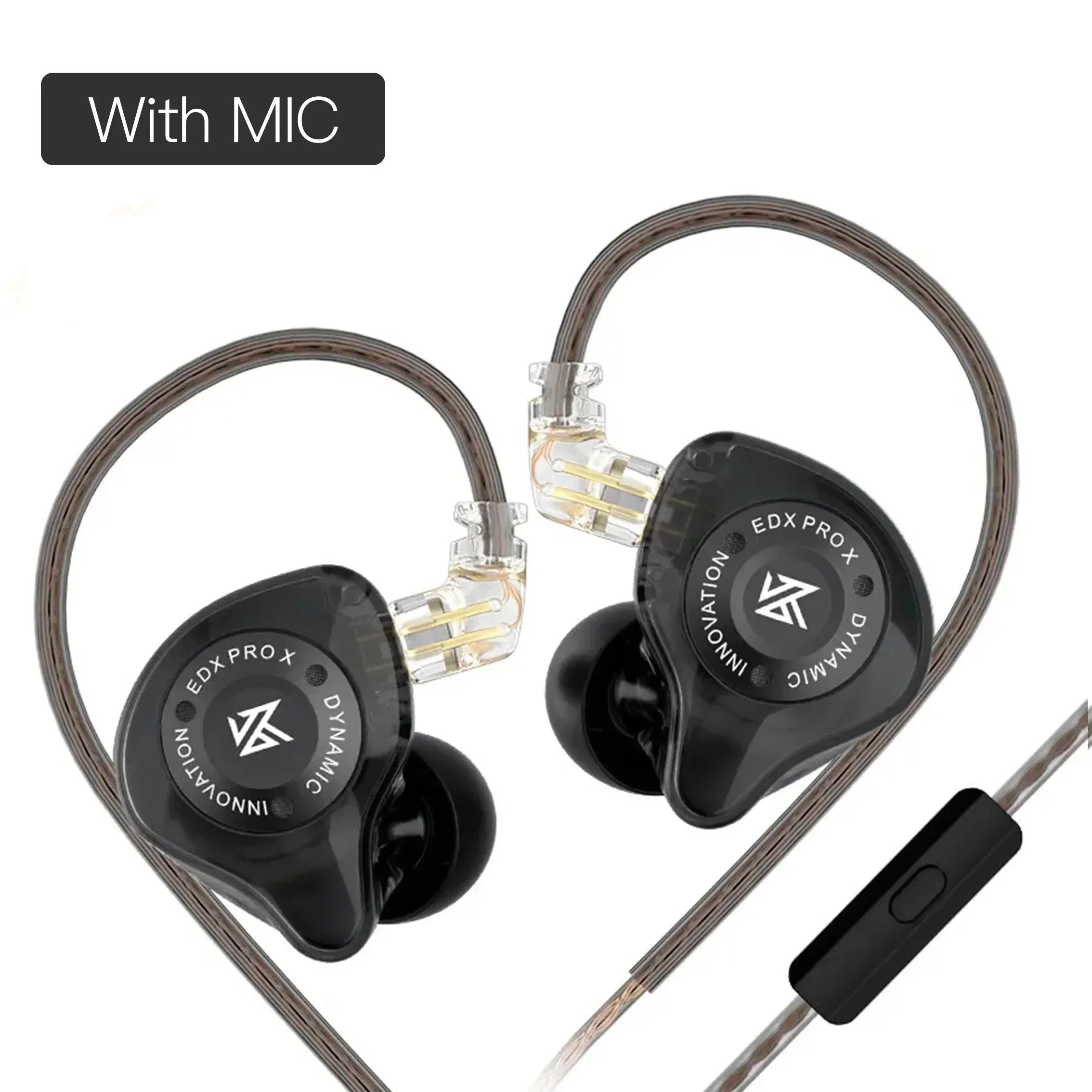 Wired Earbuds with Microphone and HiFi Bass Noise Cancelling Tidesmit Black MIC China Mainland Tidesmit