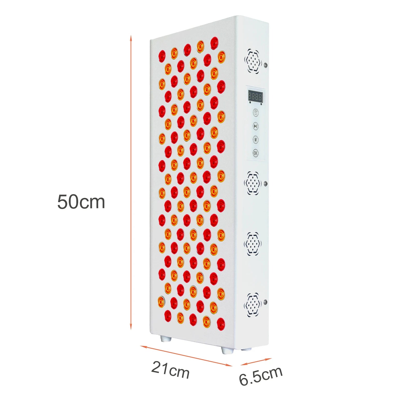 Dual Chip Red Light Therapy Panel Lamp 630nm 660nm Near Infrared Therapy Light 810nm 850nm LED Beauty Devices for Face and Body