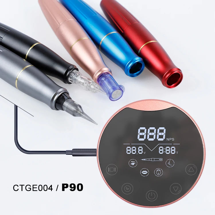 Permanent Makeup Machine Pen | Professional Rotary Tattoo Device Permanent Makeup Machines Tidesmit