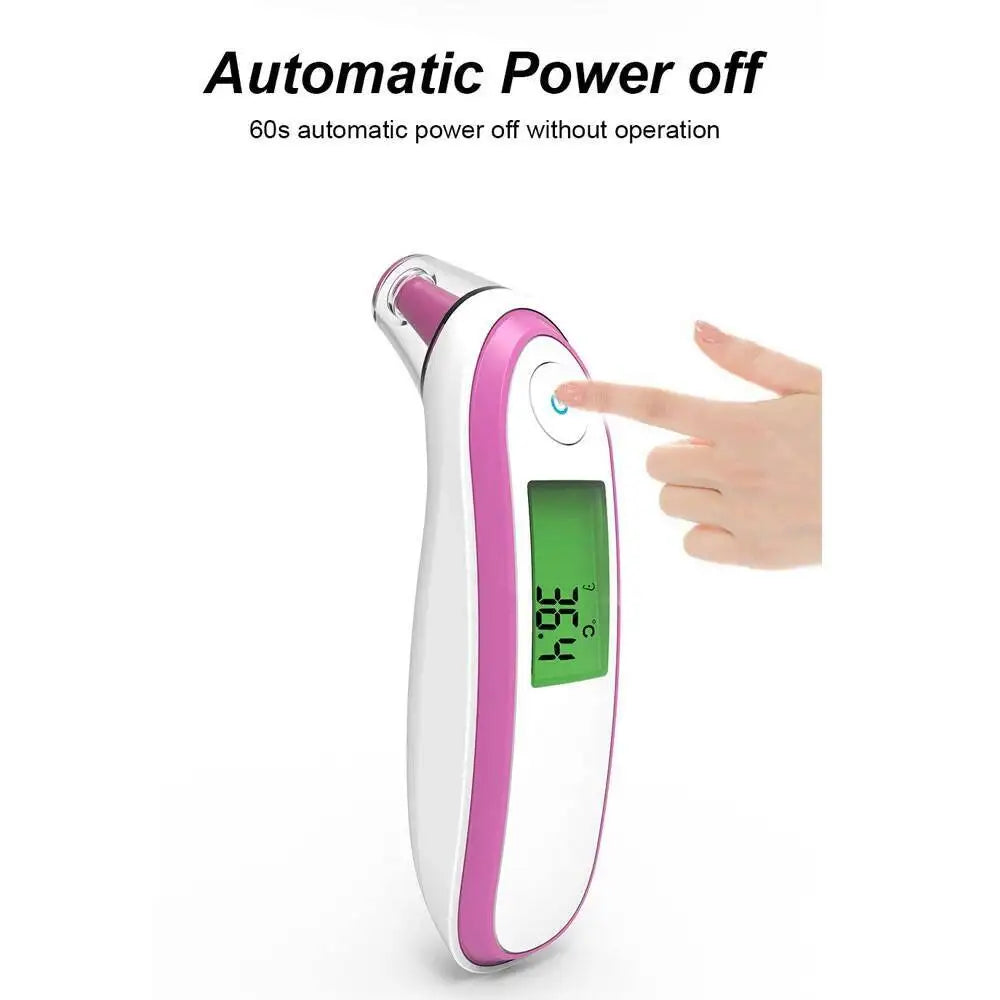 Medical Fingertip Pulse Oximeter Medical Ear forhead Body Infrared Thermometer home Saturation Meter portable  oximetro de pulso