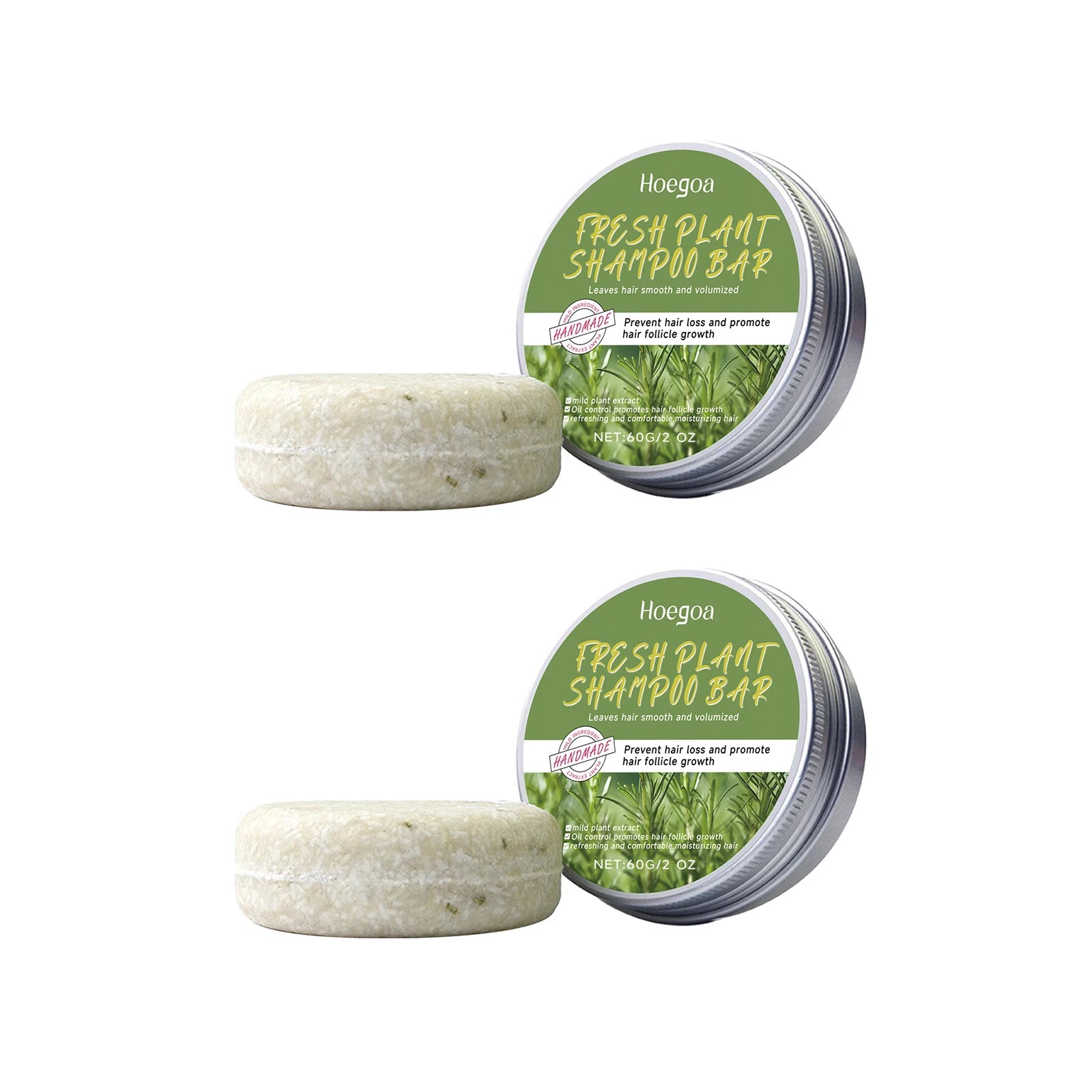 Rosemary Shampoo Bar Anti Hair Loss Oil Control Promote Hair Growth Refreshing Smoothing Volumizing Handmade Natural Hair Soap