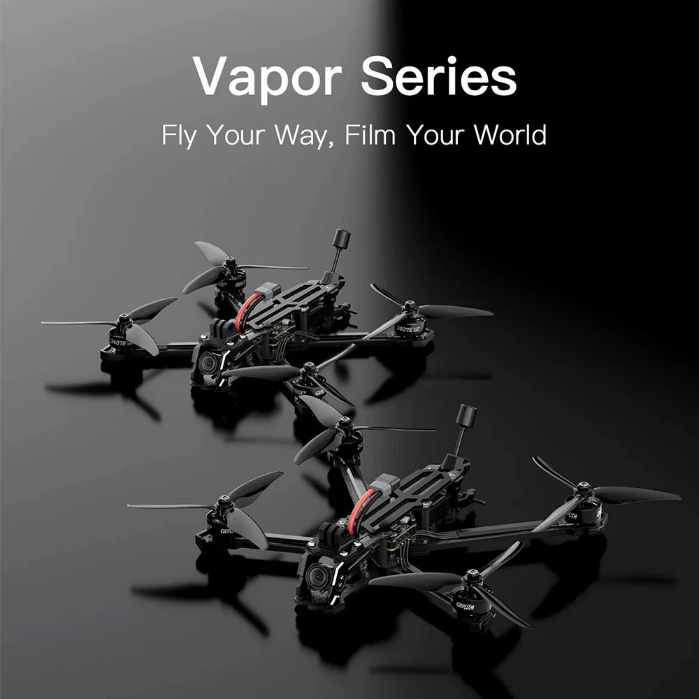 FPV Drone 6 Inch Analog Freestyle X-Shaped Quadcopter | Tidesmit X5 TBS Nano RX Tidesmit