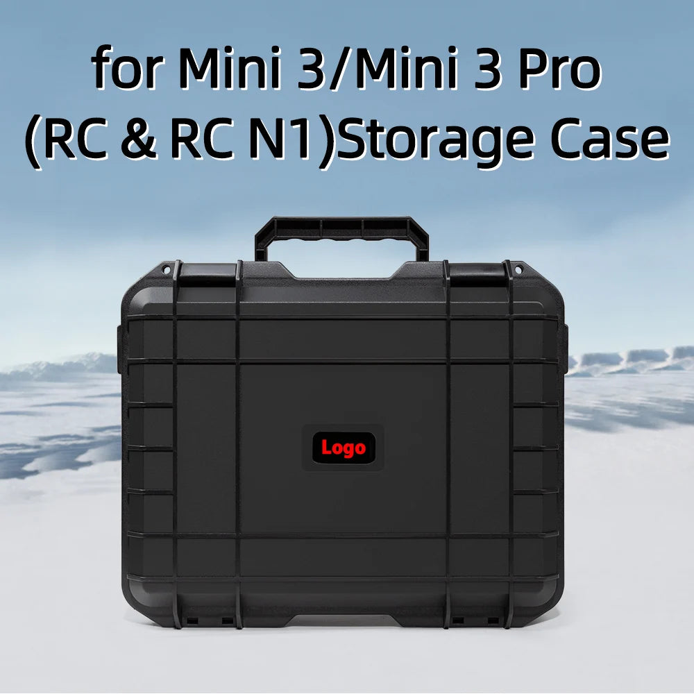 DJI Mini 3 Pro Hard Case: Waterproof Protective Carrying Box Tidesmit