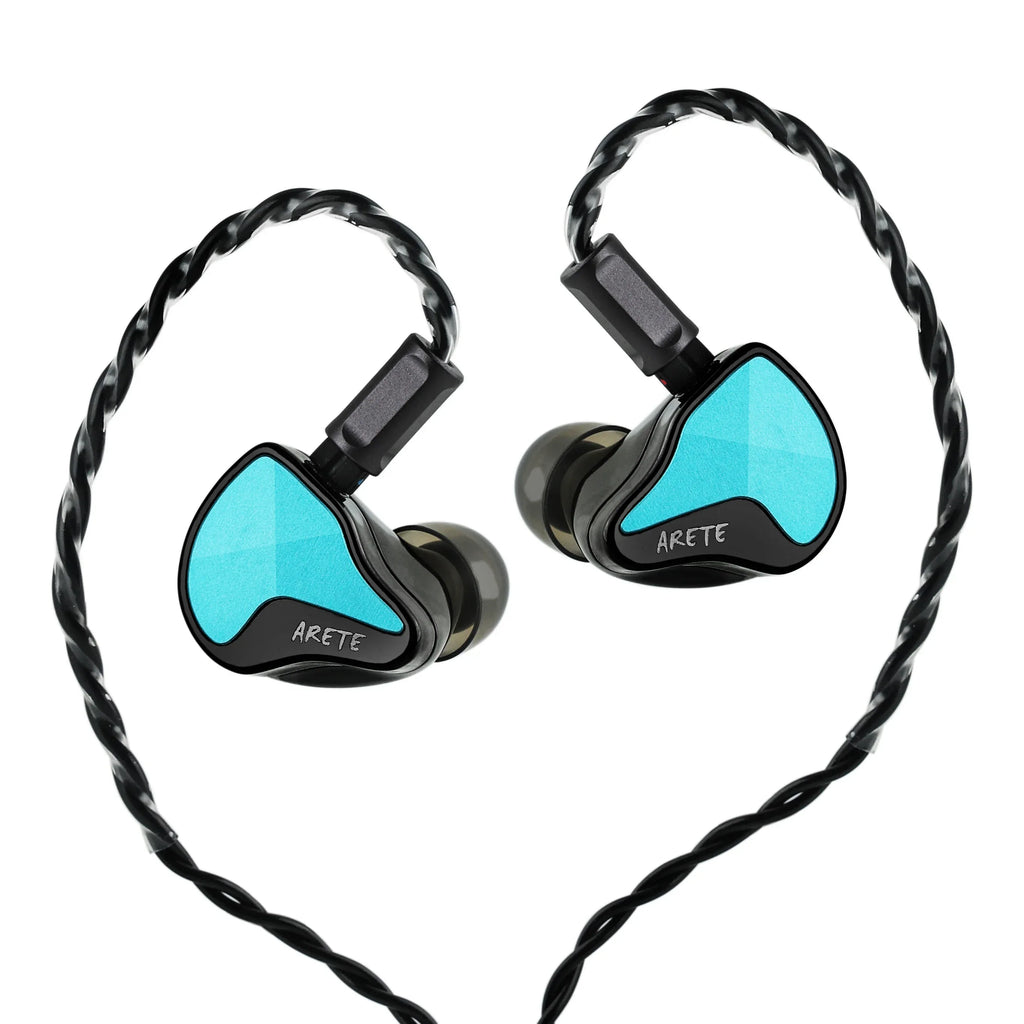 ZiiGaat Arete II Hybrid IEMs | 1DD+4BA Professional Monitors | Tidesmit Tidesmit