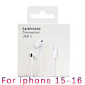 USB C Wired Earphones with Microphone - High-Fidelity Audio Clear Calls Gift box packing Tidesmit
