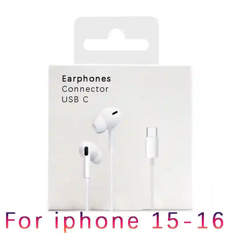 USB C Wired Earphones with Microphone - High-Fidelity Audio Clear Calls Gift box packing Tidesmit
