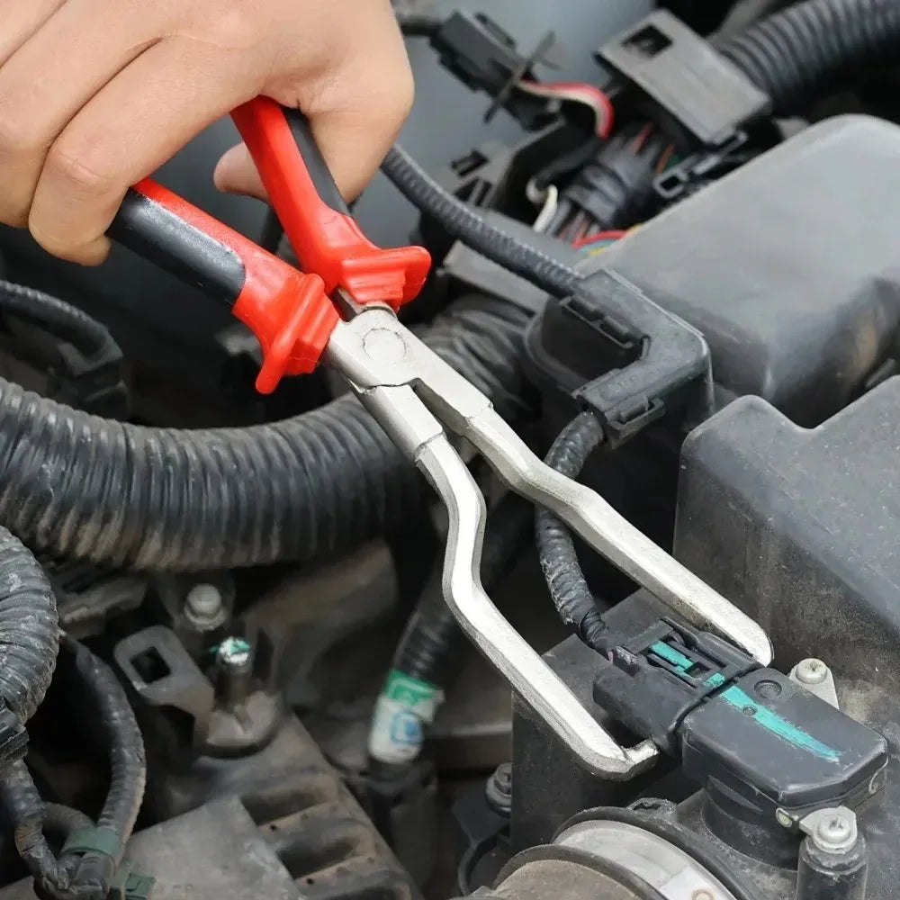 Automotive Fuel Filter Hose Line Pipe Connector Clamp Wrench Removal Tool