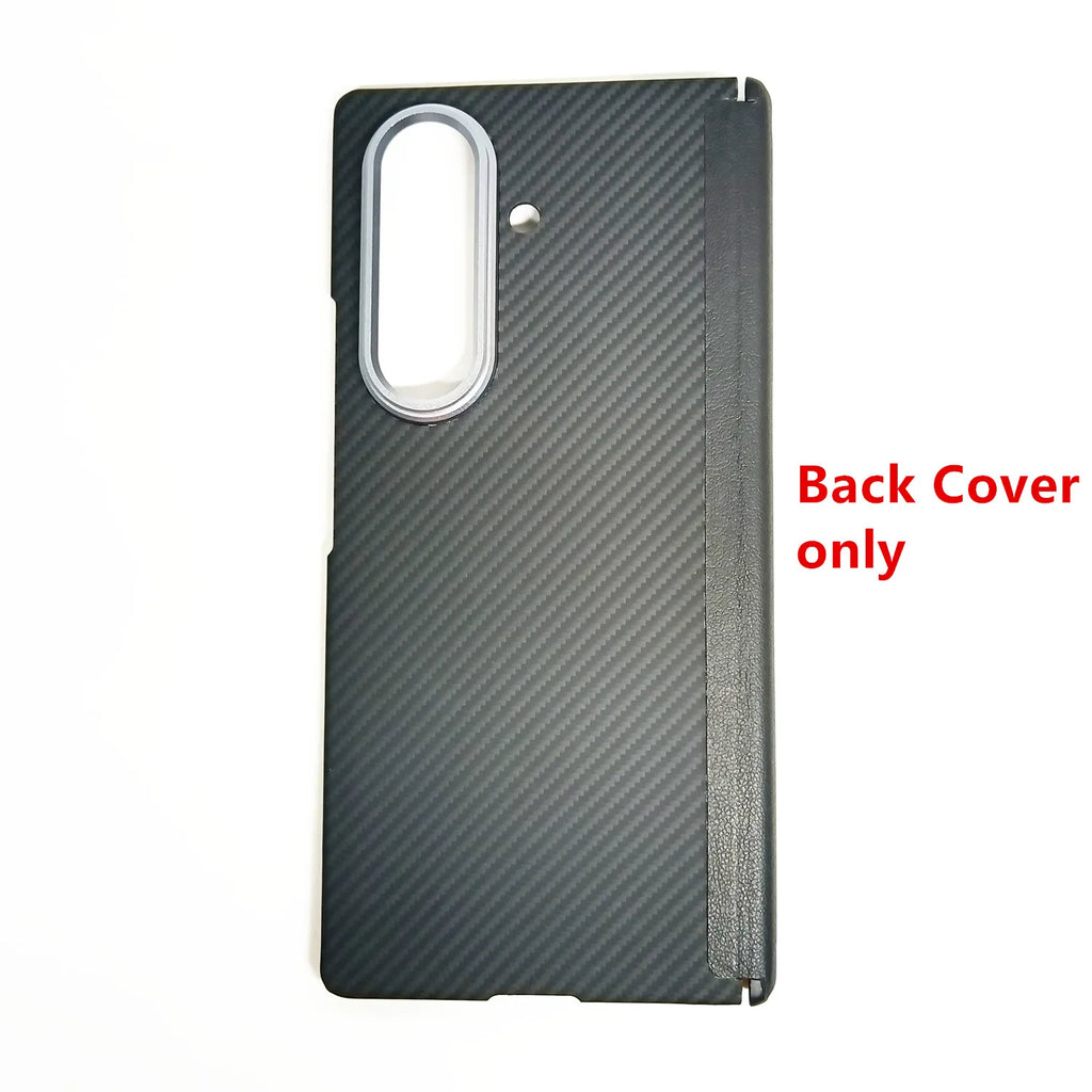 Aramid Fiber Case for Galaxy Z Fold 7 | Slim Military-Grade Armor Big Hole Back Cover Tidesmit