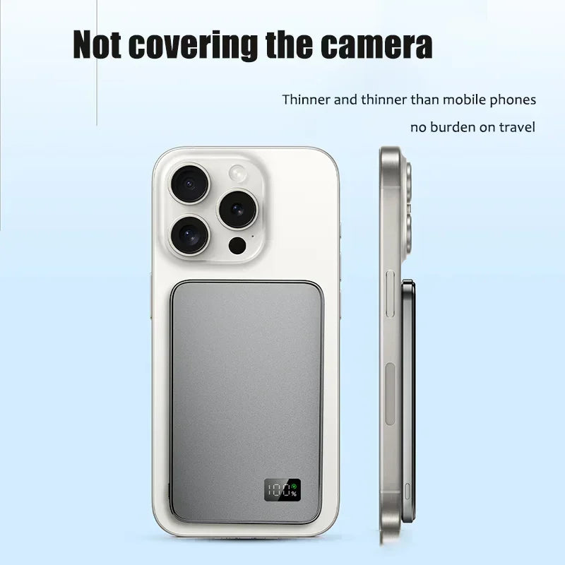 Magnetic Portable Charger 50000mAh - Fast Charging PD Power Bank Tidesmit