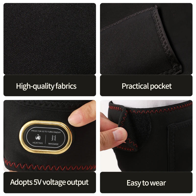 Portable Heated Arm Massager - Vibration Therapy for Recovery Relaxation Treatment Tidesmit