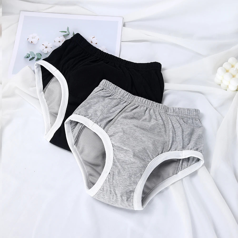 3pcs/Pack Reusable Adult Cloth Diaper with Waterproof Wet Bag Washable Nappies for The Elderly Teenager and Pregnant Women