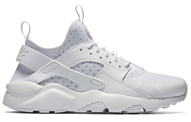 Nike Air Huarache Run OG Ultra Huarache Retro Sports and Leisure Running Shoes for Men and Women in White-819685-101