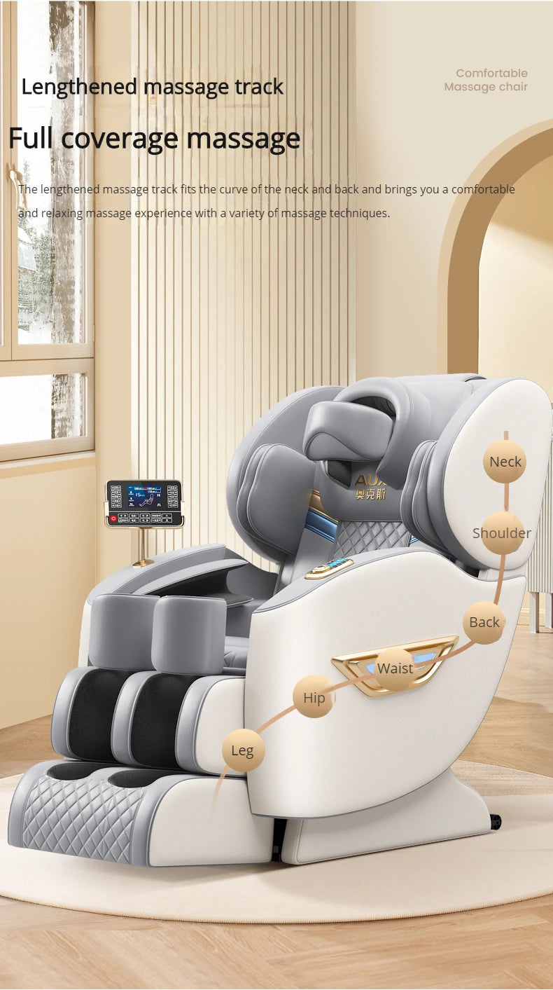 Massage Chair Zero Gravity 4D Spa - Full Body Recliner with Heat Therapy Massage Chairs Tidesmit