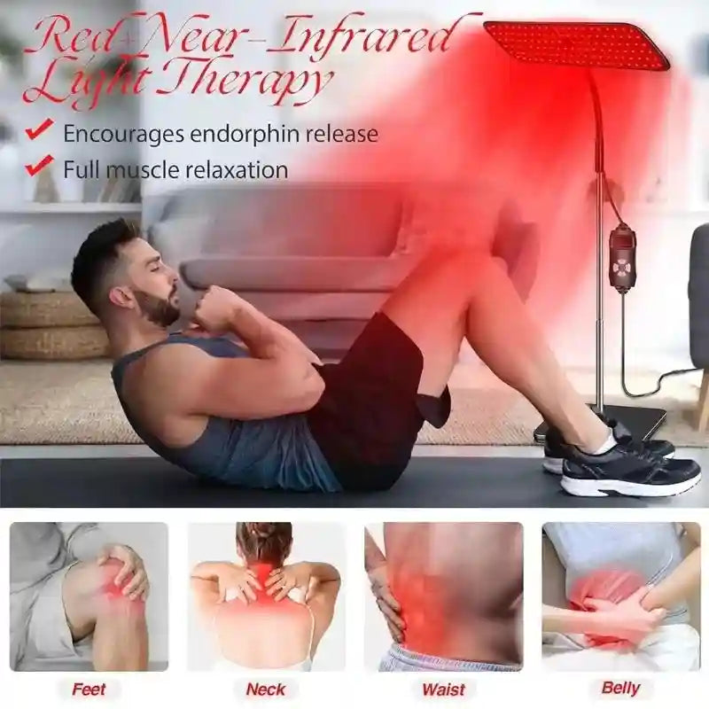 Red Light Therapy Panel for Pain Relief and Skin Care - Tidesmit Relaxation Treatment Tidesmit