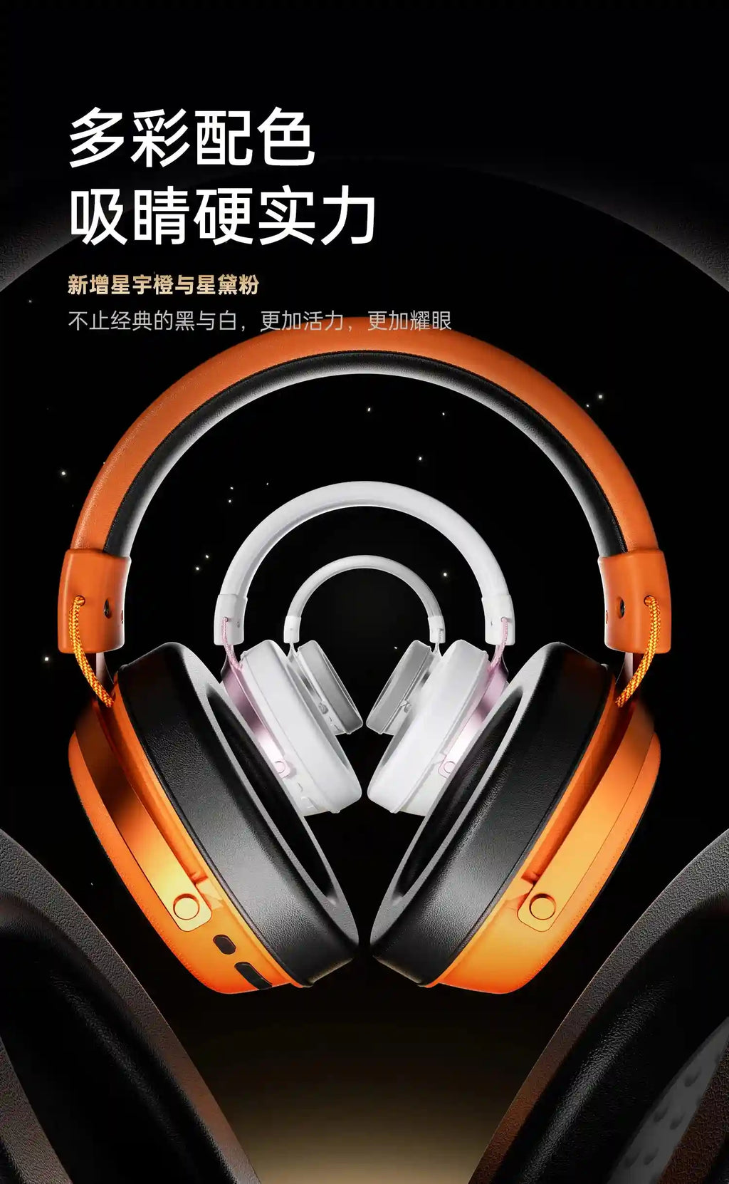 Tidesmit Wireless Headphones - Active Noise Cancellation & Low Latency Tidesmit