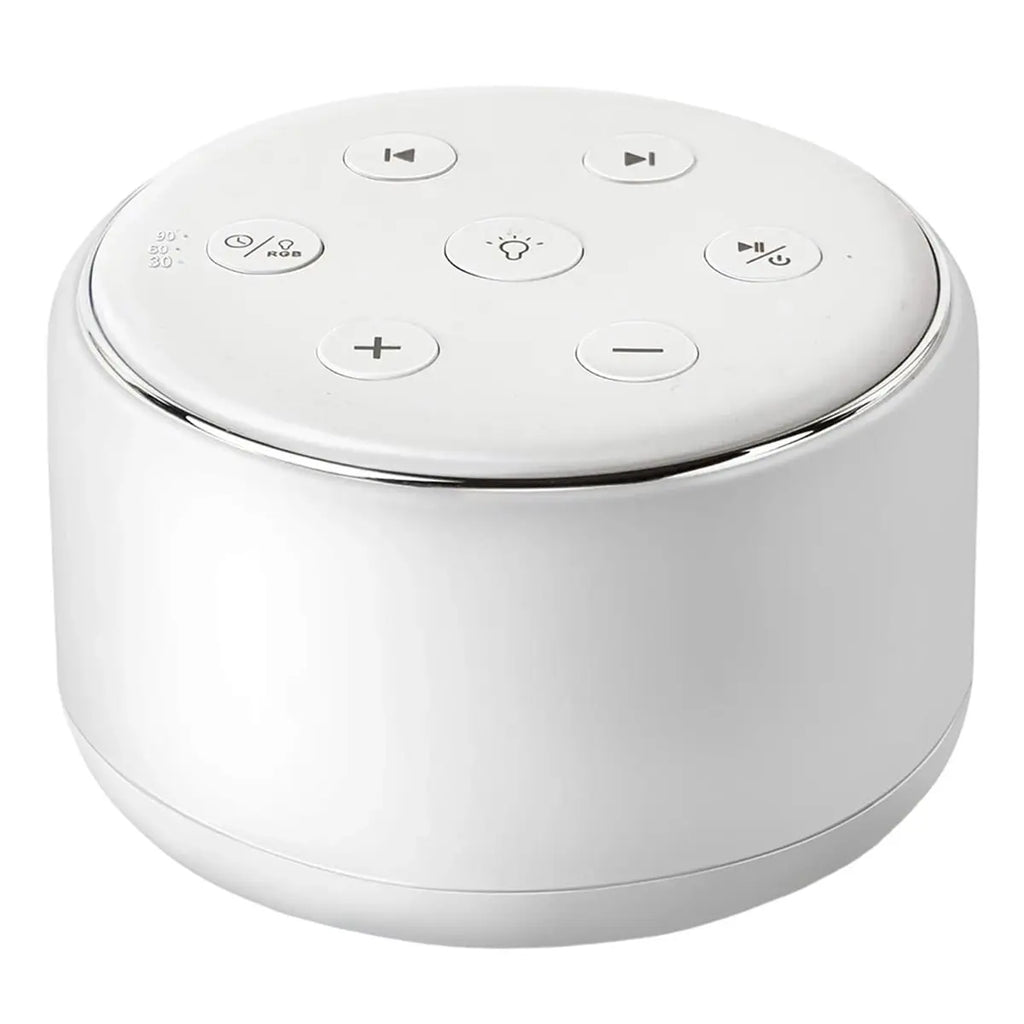 11·11COUPON White Noise Sound Machine Baby for Sleeping with Night Light - 34 Soothing Sounds, Rechargeable White Noise Machine