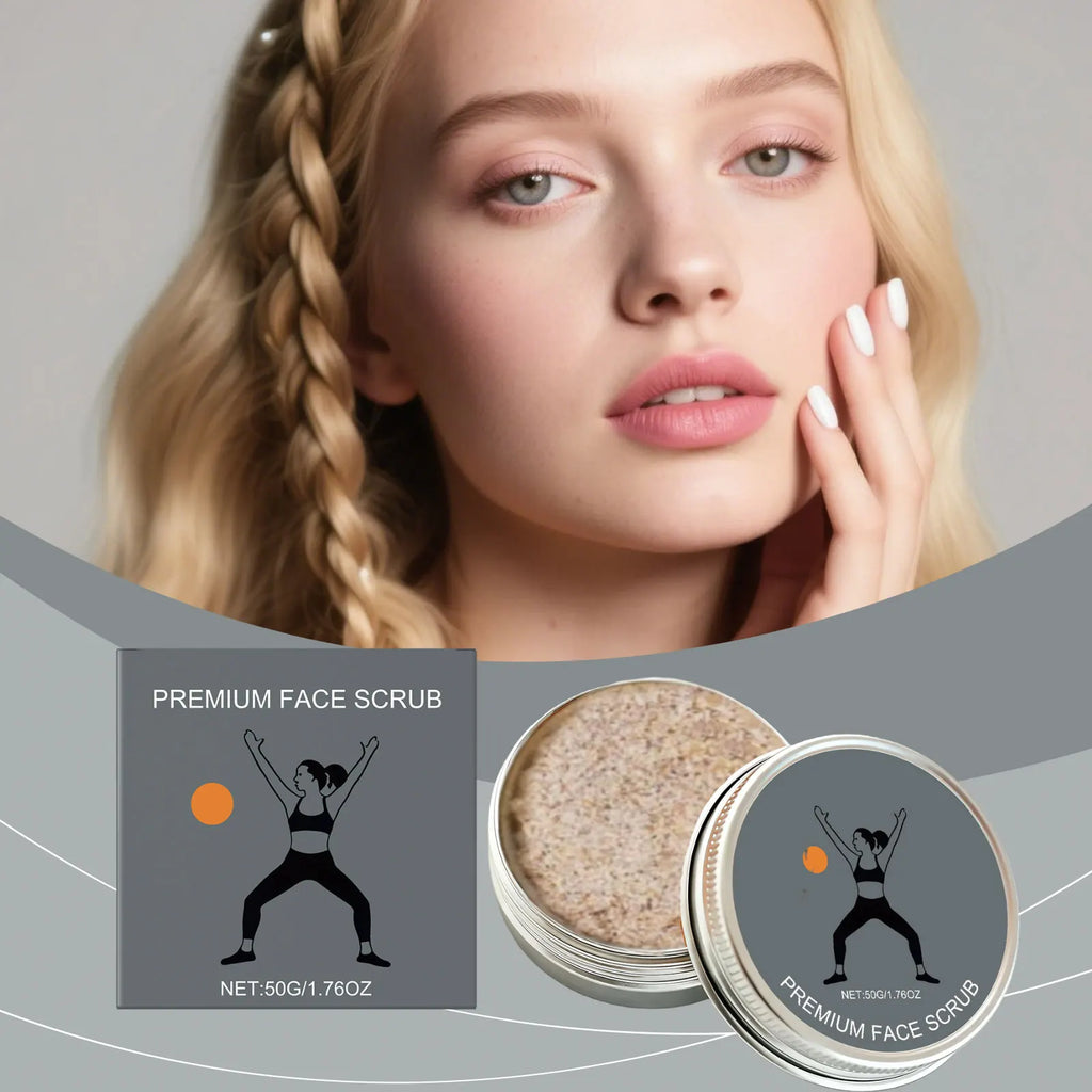 Facial Moisturizing Scrub | Hydrating Pore Cleanser for Soft Skin Scrubs Treatments Tidesmit