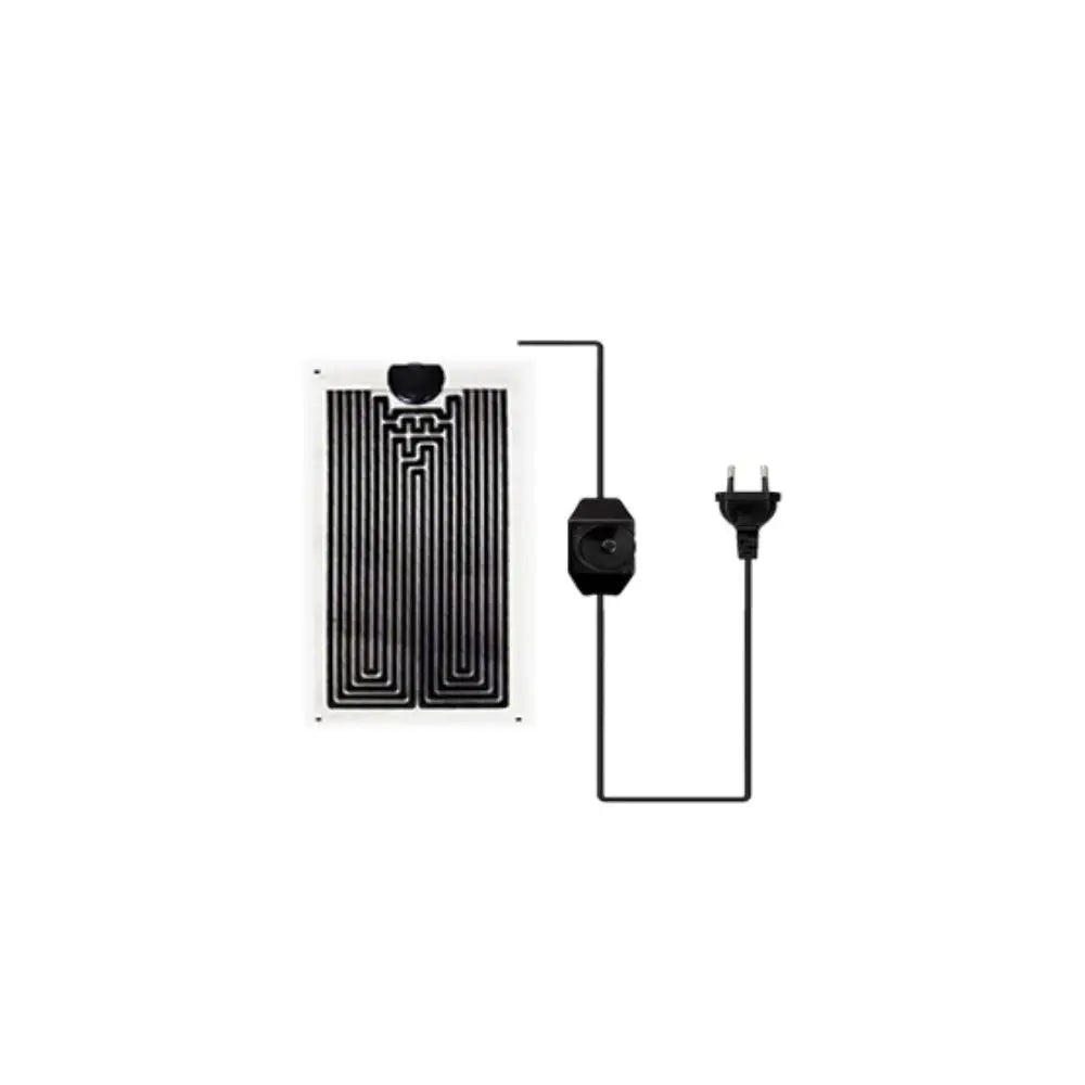 Graphene reptile heating mat with temp controller and EU plug for safe, adjustable warmth in terrariums.