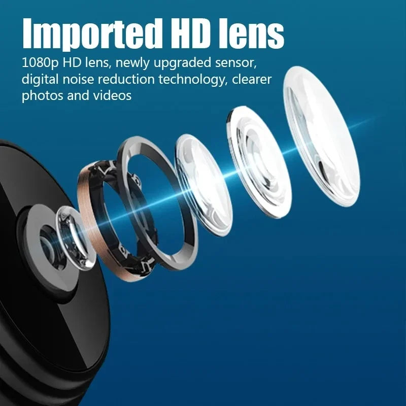 A9 Mini Camera HD Intelligent Home Security IP WiFi Camera Monitor Mobile Remote Camera Mobile Remote Application