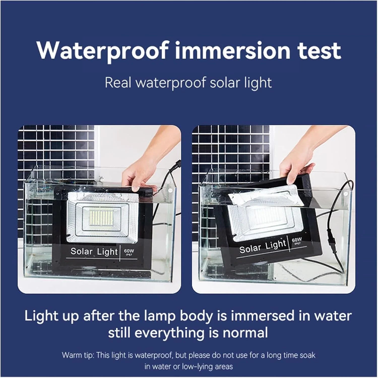 LED Solar Light Flood Lights Outdoor Solar Reflector Spotlights 65W With Remote Control For Garden Street