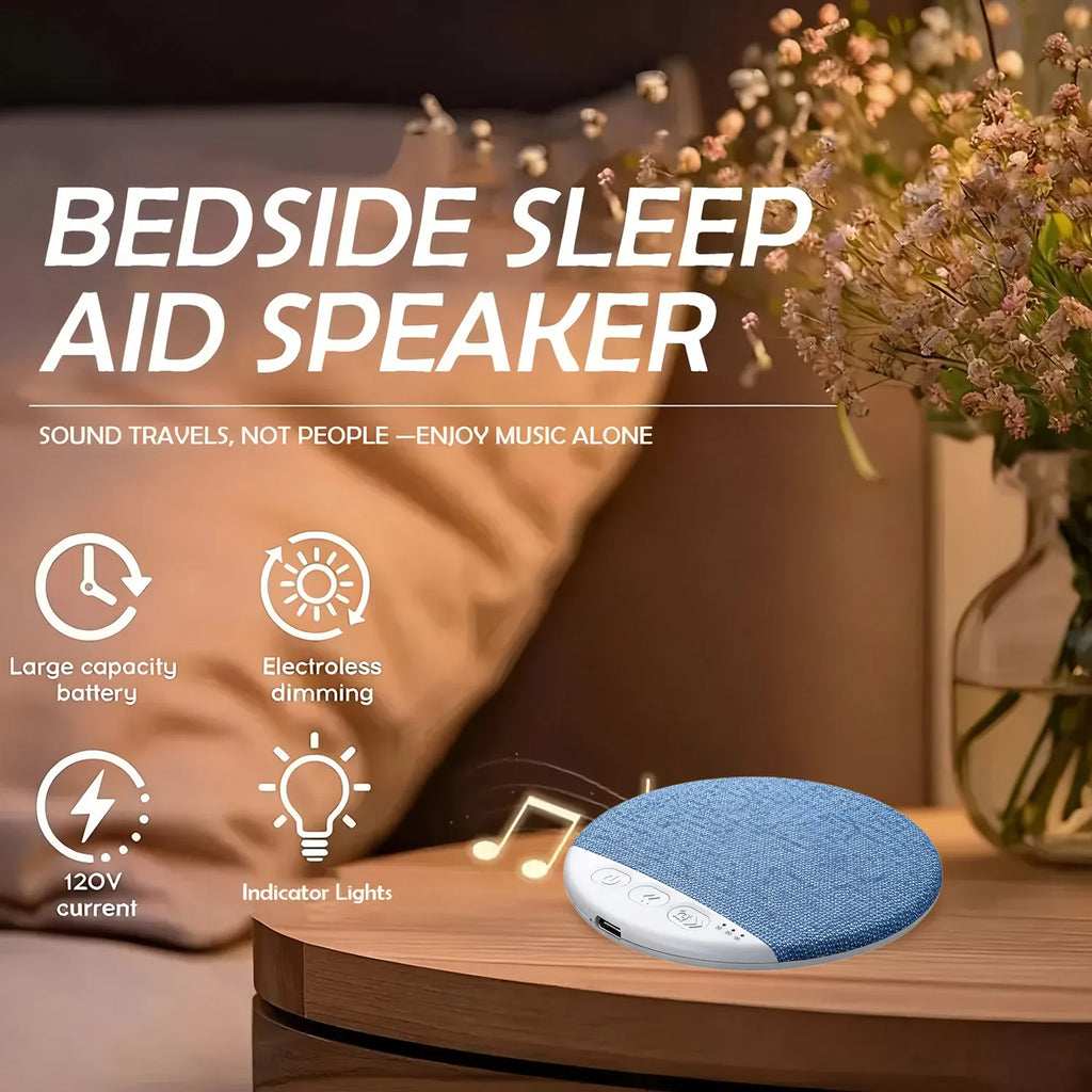 Bedroom Pillow Speaker For Sleeping Multi-functional Bluetooth Music Audio With White Noise Immersive Sleep Perfect GIft