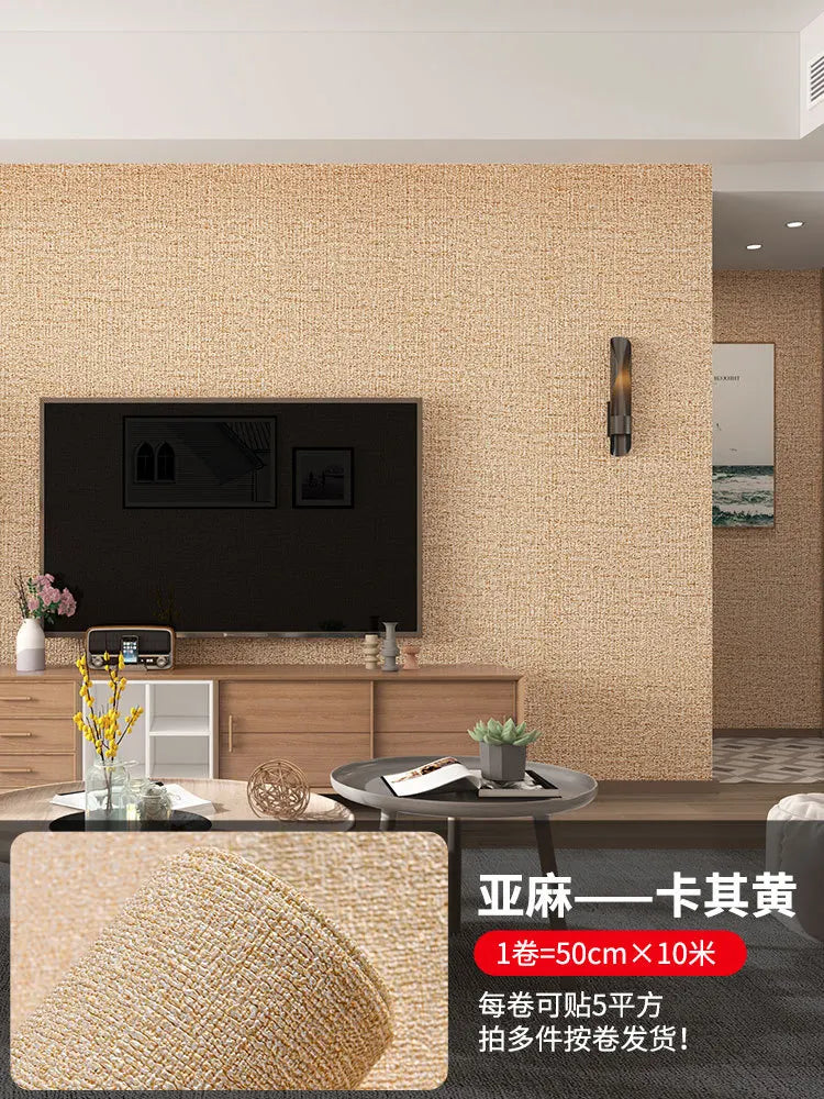 10m Self Adhesive 3D Wall Panel Wallpaper Foam Soundproof Waterproof 3D Wall Sticker New Design Bedroom Wallpaper Thickening