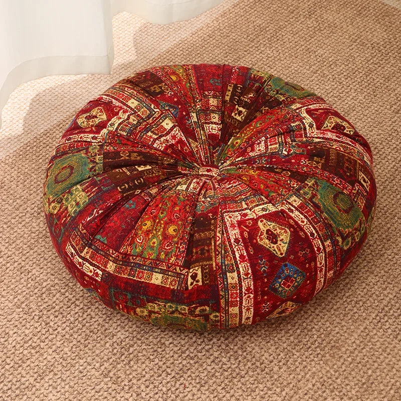 Bay Window Tatami Mats Futon Pumpkin Mats Multi-colored Cushions Thickened Lazy Butt Mats Chair Cushion  Floor Cushion Futon