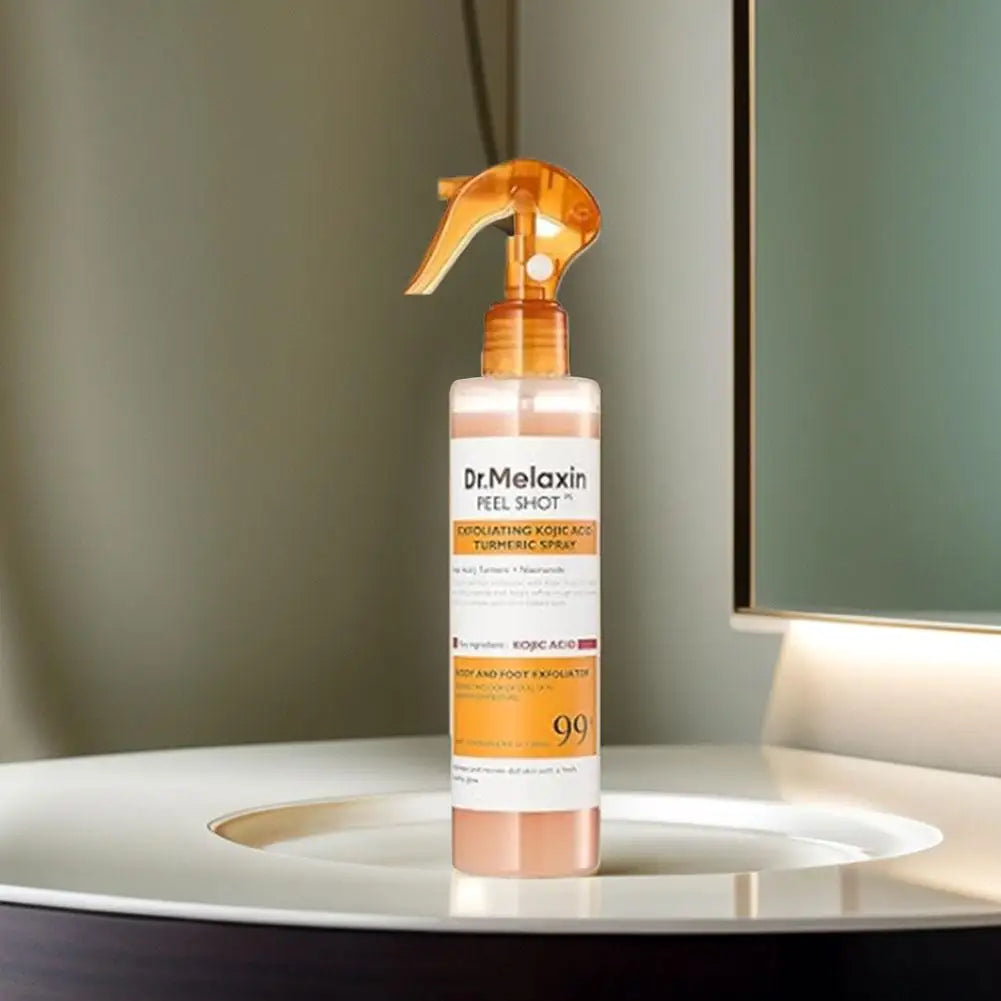 200ml Dr.Melaxin Peel Shot Exfoliating Kojic Acid Turmeric Spray Improve Dullness, Brighten Hydrate Soothing Moisturizing Skin