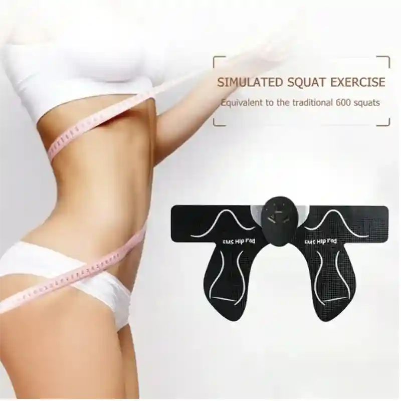 EMS Hip Muscle Trainer: Wireless Electric Massager for Glute Recovery Massage Chairs Tidesmit