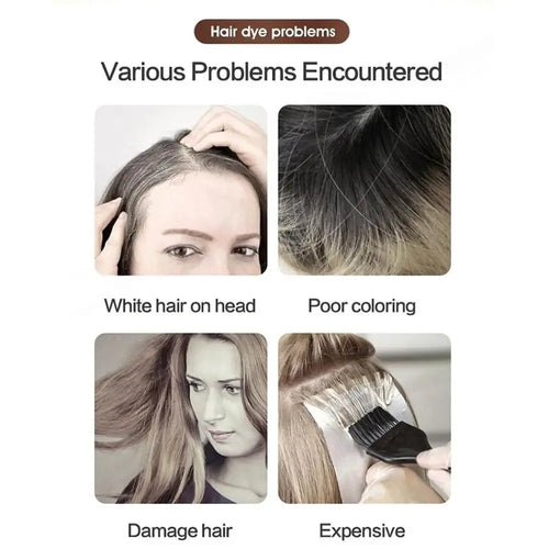Collagen Argan Oil black hair dye shampoo side view, a nourishing alternative to traditional plastic-free shampoo bars.