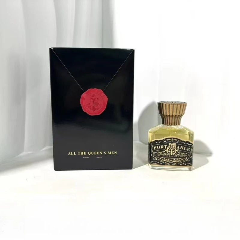Tidesmit 50ml unisex long lasting perfume body spray with oriental woody notes of cognac, peach, rum, and amber.