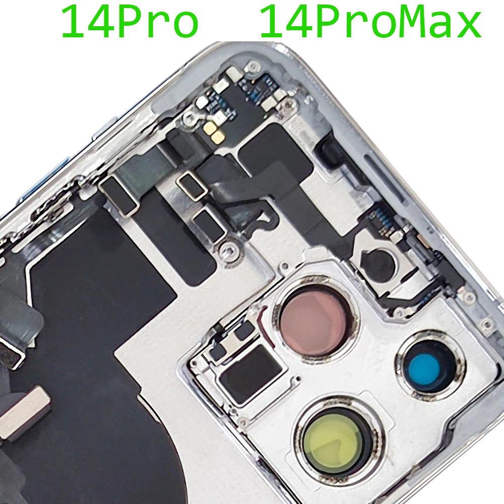 iPhone 14 Pro Max Back Housing Replacement Kit with Flex Cable Tidesmit