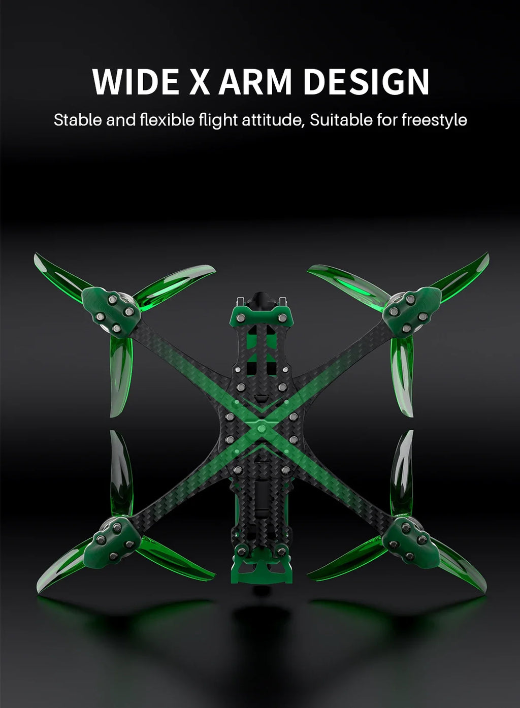 GEPRC Mark5 O3 HD 5-Inch FPV Drone 6S TBS Nano Orange Tidesmit