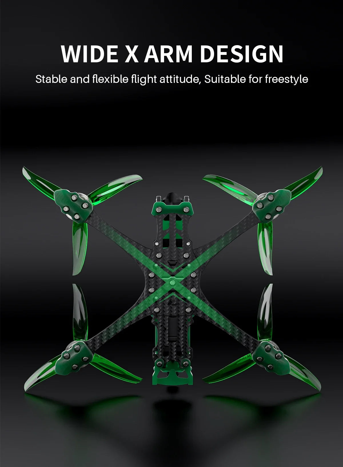 GEPRC Mark5 O3 HD 5-Inch FPV Drone 6S TBS Nano Orange Tidesmit