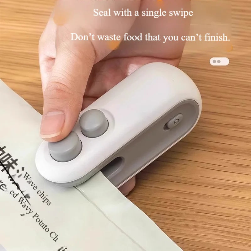 Vacuum Sealing Machine 2-in-1 Small Household Mini Sealing Tool Portable Hand Pressed Food And Snack Plastic Bag Sealing Machine