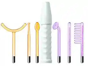 High Frequency Facial Wand: Acne Treatment & Skin Tightening - Purple Eye Massage Instrument Tidesmit