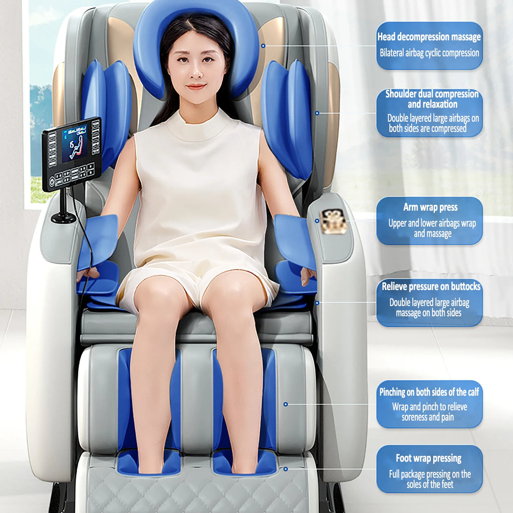 Electric Massage Chair Zero Gravity with Voice Control - Tidesmit Massage Chairs Tidesmit